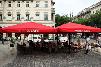 terrace of opera face