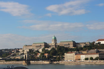 the Castle District of Buda, as seen from Pest