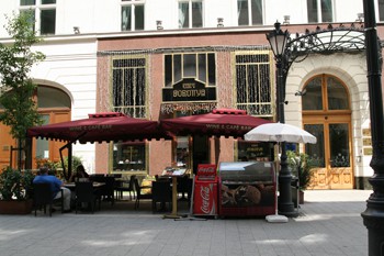 Cafe Dorottya in Budapest city centre