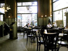 central coffee house budapest inside