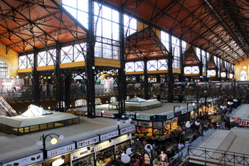 The lower level of the Great Market hall 