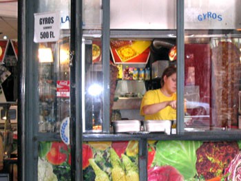 gyros stall budapest