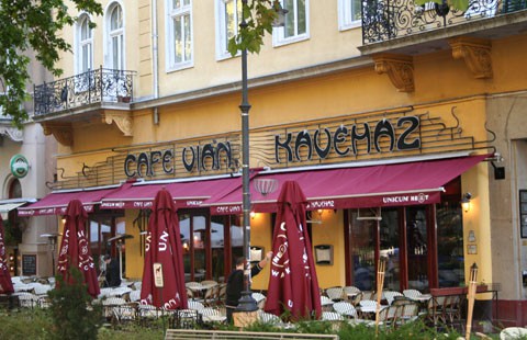 terrace of Cafe Vian