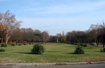 Népliget park in early autumn