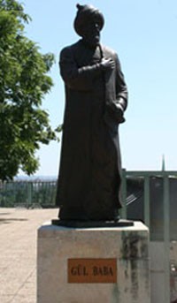statue_of_gul_baba_budapest