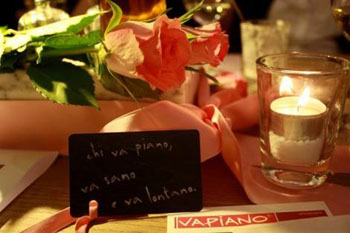 inside vapiano in MOM Park