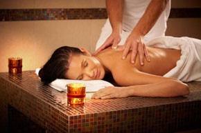 Relaxing Massage in a Day Spa