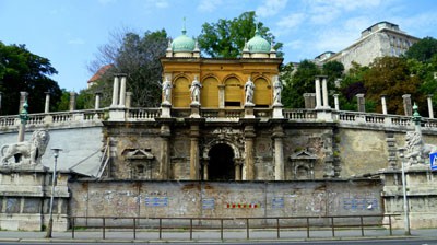 The main building in run down state