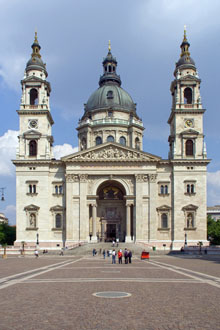 The basilica and Szt. istván Square