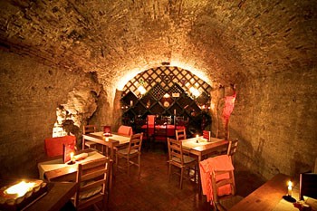 inside Faust Wine Cellar