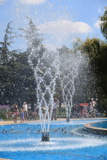 Musical Fountain on Margaret island