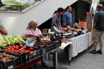 Farmers' Market (Kozos Piac) at the Godor Klub