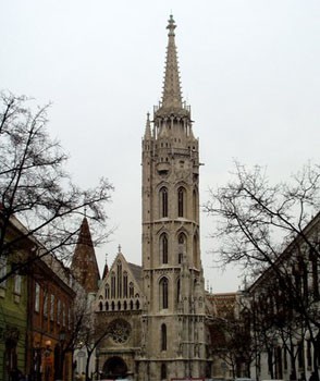 Matthias church-front view