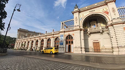 Várkert bazár on the day of inauguration