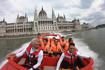 Redjet  adventure on Danube - things to do in budapest for young adults