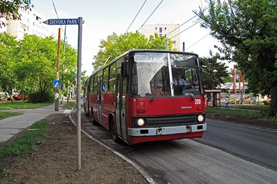 budapest by trolley bus