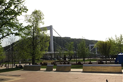 The Erzsbet Bridge - budapest facts