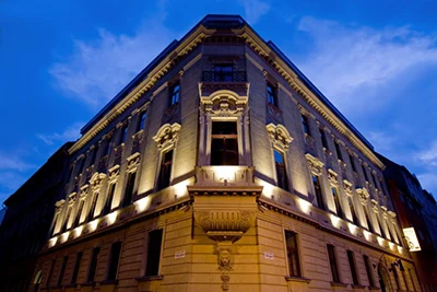 Hotel Palazzo Zichy Budapest from outside