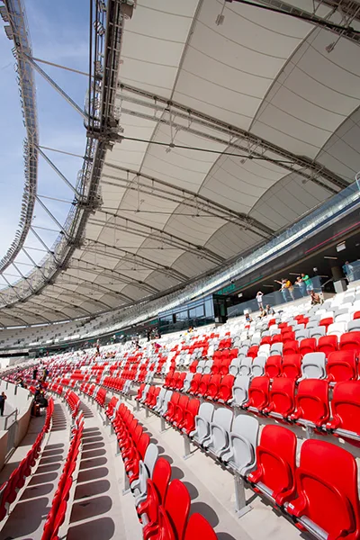 Seats in the Stadium