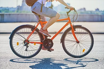 Biking in Budapest