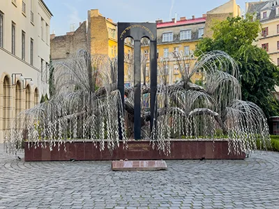 Tree of Life memorial sculpture