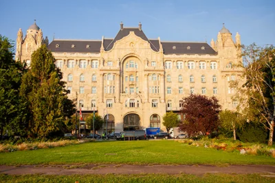 Gresham Palace, now the Four Seasons Budapest Hotel
