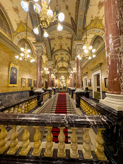 The royal staircase