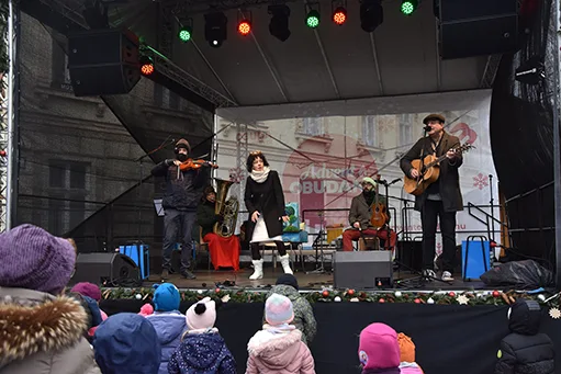 Children concert in Obuda during Christmas time