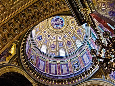 Basilica dome inside